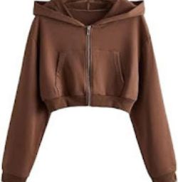 2. Cropped Hoodie with a Modern Twist